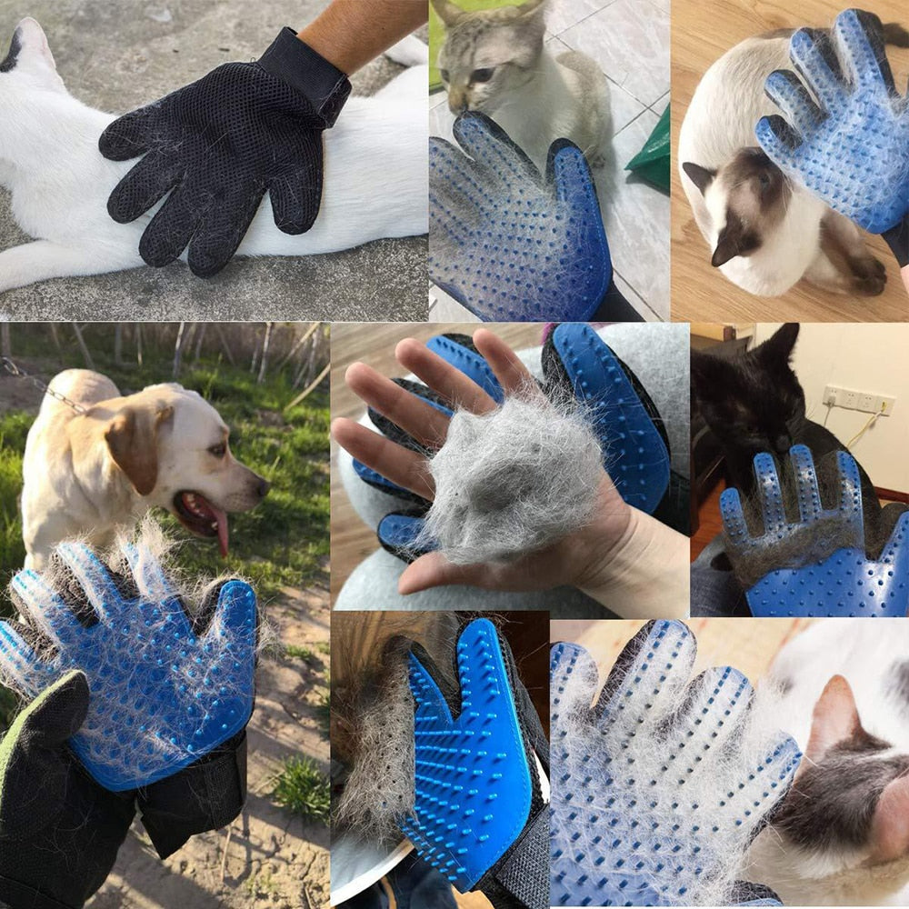 Combing Dog Shedding Gloves